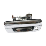 Tailgate Lock Handle Utility High Reliability Rear Back Latch for Isuzu with Key Hole