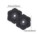 2 Pieces Generic Wiper Arm Hole Protective Covers Easy to Install Wiper Pads