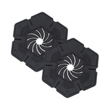 2 Pieces Generic Wiper Arm Hole Protective Covers Easy to Install Wiper Pads