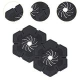 2 Pieces Generic Wiper Arm Hole Protective Covers Easy to Install Wiper Pads