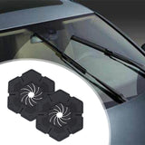 2 Pieces Generic Wiper Arm Hole Protective Covers Easy to Install Wiper Pads