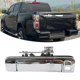Tailgate Lock Handle Practical High Reliability Replace for Isuzu D-max with Camera Hole