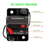 Thermal Circuit Breaker Trip Switch for Atvs Marine Boat Trolling Motor 60A