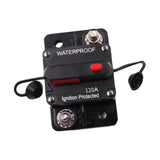 Thermal Circuit Breaker Trip Switch for Atvs Marine Boat Trolling Motor 120A