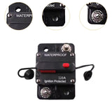Thermal Circuit Breaker Trip Switch for Atvs Marine Boat Trolling Motor 120A