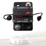 Thermal Circuit Breaker Trip Switch for Atvs Marine Boat Trolling Motor 120A