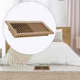 RV Floor Register 10 x 4" Air Vent Cover Cover for Indoor Floor Ceiling Brown