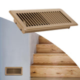 RV Floor Register 10 x 4" Air Vent Cover Cover for Indoor Floor Ceiling Brown