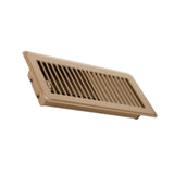RV Floor Register 10 x 4" Air Vent Cover Cover for Indoor Floor Ceiling Brown