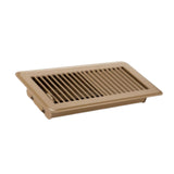 RV Floor Register 10 x 4" Air Vent Cover Cover for Indoor Floor Ceiling Brown
