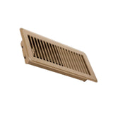 RV Floor Register 10 x 4" Air Vent Cover Cover for Indoor Floor Ceiling Brown