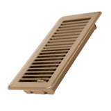 RV Floor Register 10 x 4" Air Vent Cover Cover for Indoor Floor Ceiling Brown