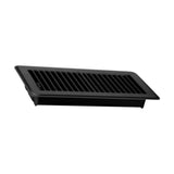 RV Floor Register 10 x 4" Air Vent Cover Cover for Indoor Floor Ceiling Black