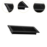 RV Floor Register 10 x 4" Air Vent Cover Cover for Indoor Floor Ceiling Black