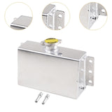 Coolant Expansion Tank 1 L Aluminum 240SX WRX for Civic Integra Sturdy Siler
