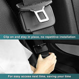 2x Generic Seat Belt Clips Easy to Install Direct Replaces Seatbelt Adjuster