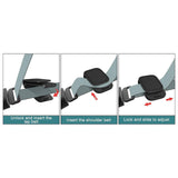 2x Generic Seat Belt Clips Easy to Install Direct Replaces Seatbelt Adjuster