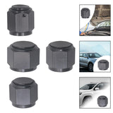 Generic Flare Cap Block Off Fitting Plug Aluminum for Fuel Oil Line Supplies AN6