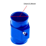 Generic Water Temp Joint Pipe Water Temp Meter Temperature Gauge Joint Pipe 3.4cm