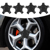 4x Wheel Hub Caps Center Cover Repair Spare for Tesla Model 3 2017-2022 Bright Black