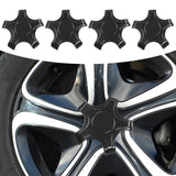 4x Wheel Hub Caps Center Cover Repair Spare for Tesla Model 3 2017-2022 Bright Black