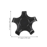 4x Wheel Hub Caps Center Cover Repair Spare for Tesla Model 3 2017-2022 Bright Black