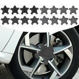 4x Wheel Hub Caps Center Cover Repair Spare for Tesla Model 3 2017-2022 Bright Black