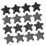 4x Wheel Hub Caps Center Cover Repair Spare for Tesla Model 3 2017-2022 Bright Black