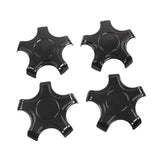 4x Wheel Hub Caps Center Cover Repair Spare for Tesla Model 3 2017-2022 Bright Black