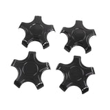 4x Wheel Hub Caps Center Cover Repair Spare for Tesla Model 3 2017-2022 Bright Black