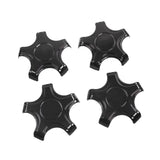 4x Wheel Hub Caps Center Cover Repair Spare for Tesla Model 3 2017-2022 Bright Black