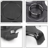 4x Wheel Hub Caps Center Cover Repair Spare for Tesla Model 3 2017-2022 Bright Black