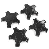 4x Wheel Hub Caps Center Cover Repair Spare for Tesla Model 3 2017-2022 Bright Black