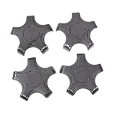 4x Wheel Hub Caps Center Cover Repair Spare for Tesla Model 3 2017-2022 Carbon Fiber
