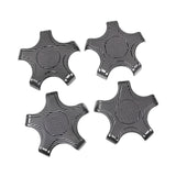 4x Wheel Hub Caps Center Cover Repair Spare for Tesla Model 3 2017-2022 Carbon Fiber