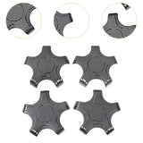 4x Wheel Hub Caps Center Cover Repair Spare for Tesla Model 3 2017-2022 Carbon Fiber
