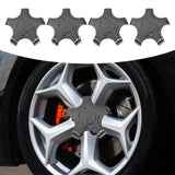 4x Wheel Hub Caps Center Cover Repair Spare for Tesla Model 3 2017-2022 Carbon Fiber
