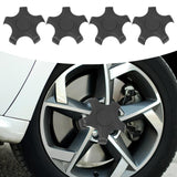 4x Wheel Hub Caps Center Cover Repair Spare for Tesla Model 3 2017-2022 Matte Black