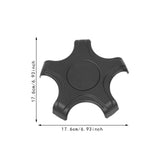4x Wheel Hub Caps Center Cover Repair Spare for Tesla Model 3 2017-2022 Matte Black