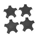 4x Wheel Hub Caps Center Cover Repair Spare for Tesla Model 3 2017-2022 Matte Black