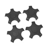 4x Wheel Hub Caps Center Cover Repair Spare for Tesla Model 3 2017-2022 Matte Black