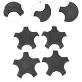 4x Wheel Hub Caps Center Cover Repair Spare for Tesla Model 3 2017-2022 Matte Black