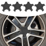 4x Wheel Hub Caps Center Cover Repair Spare for Tesla Model 3 2017-2022 Matte Black