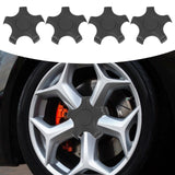 4x Wheel Hub Caps Center Cover Repair Spare for Tesla Model 3 2017-2022 Matte Black