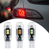 Generic LED Bulb for Car DC 12V Practical LED Wedge Light Bulb for Auto White