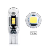 Generic LED Bulb for Car DC 12V Practical LED Wedge Light Bulb for Auto White
