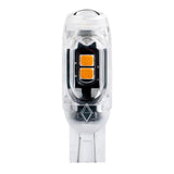 Generic LED Bulb for Car DC 12V Practical LED Wedge Light Bulb for Auto Yellow