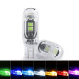 Generic LED Bulb for Car DC 12V Practical LED Wedge Light Bulb for Auto Blue