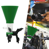 Engine Oil Funnel for Cars Trucks Automotive Easy to Use Accessory Mess Free Green