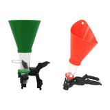 Engine Oil Funnel for Cars Trucks Automotive Easy to Use Accessory Mess Free Green